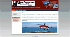 Desktop Screenshot of performancedrilling.com